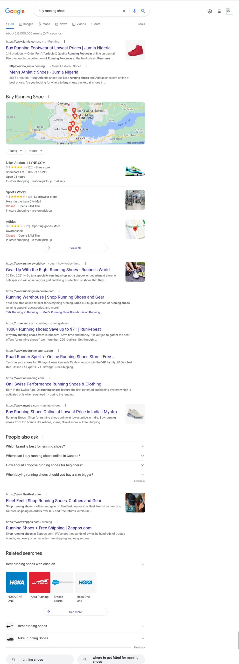 Transactional-Intent-Search-Result