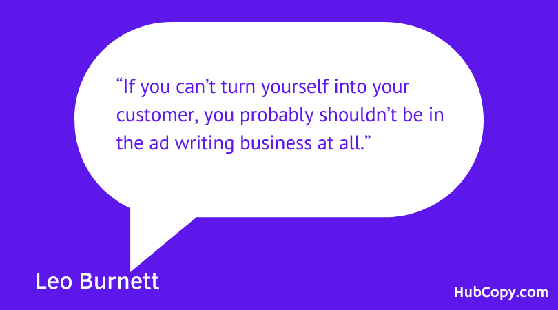 Leo Burnett’s Copywriting quotes