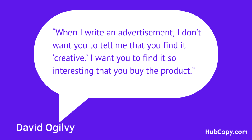 David Ogilvy Quotes on Copywriting