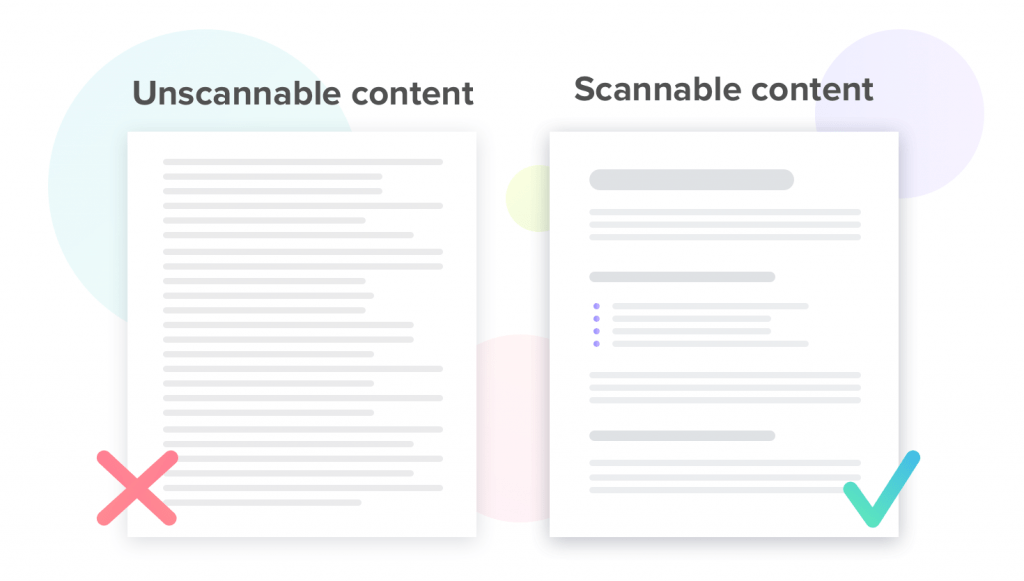 Scannable-copywriting-template